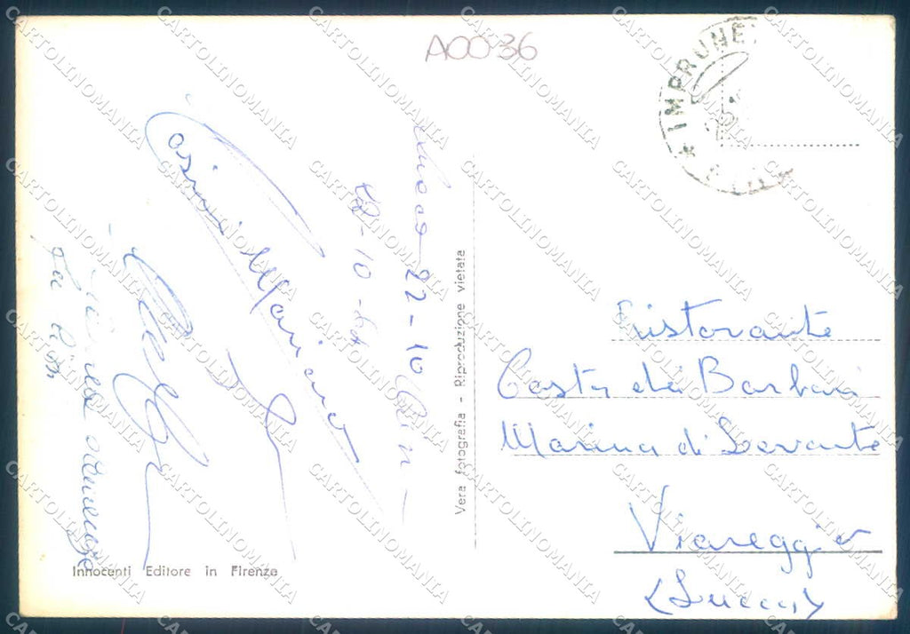 Firenze Impruneta Panorama Foto FG cartolina JK0009 – retro