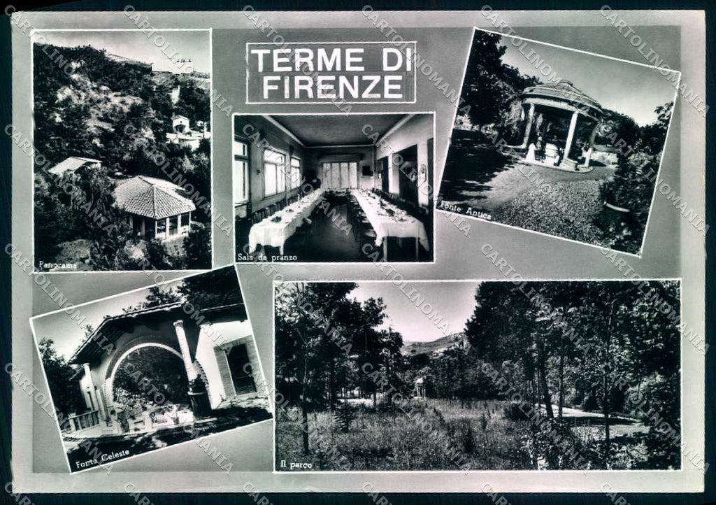 Firenze Città Terme Foto FG cartolina JK0010 – fronte