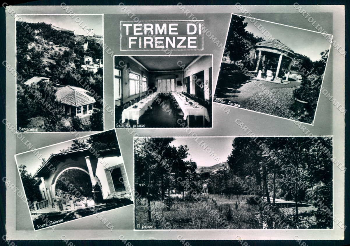 Firenze Città Terme Foto FG cartolina JK0010 – fronte