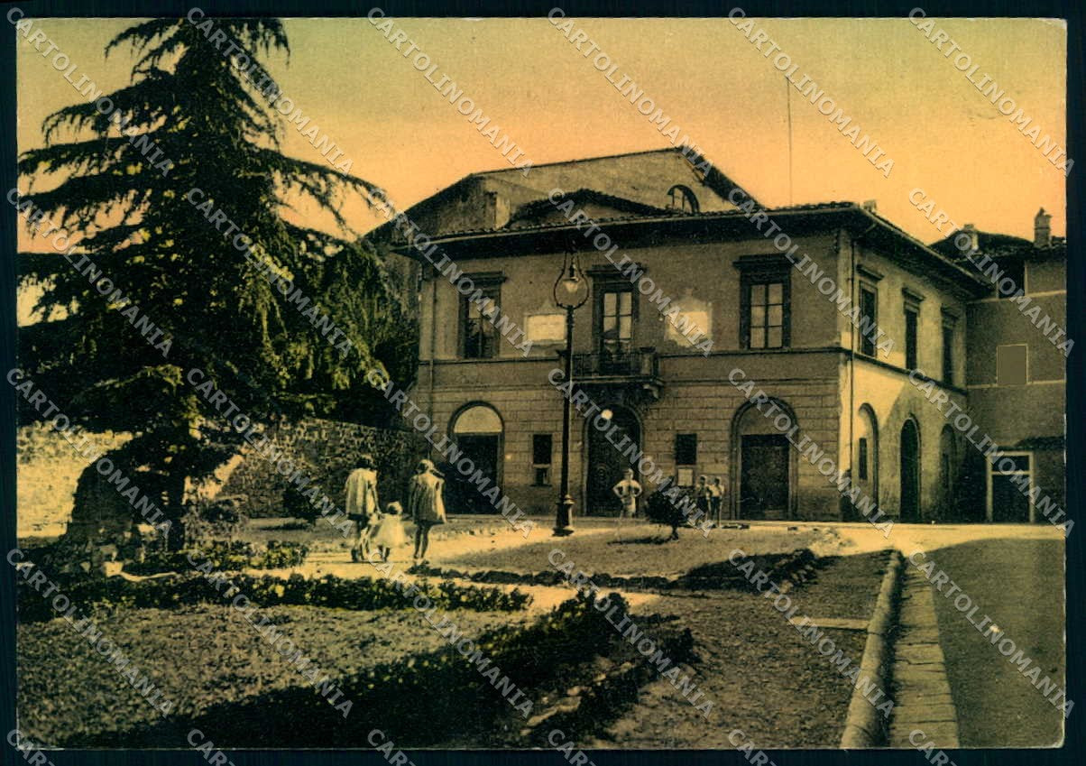 Firenze Figline Valdarno Teatro Garibaldi Piazza Serristori FG cartolina JK0030 – fronte