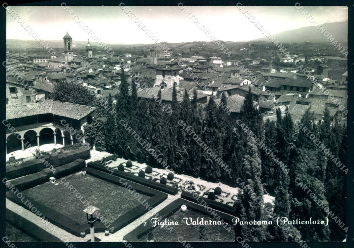 Firenze Figline Valdarno Panorama PIEGHINE Foto FG cartolina JK0033 – fronte