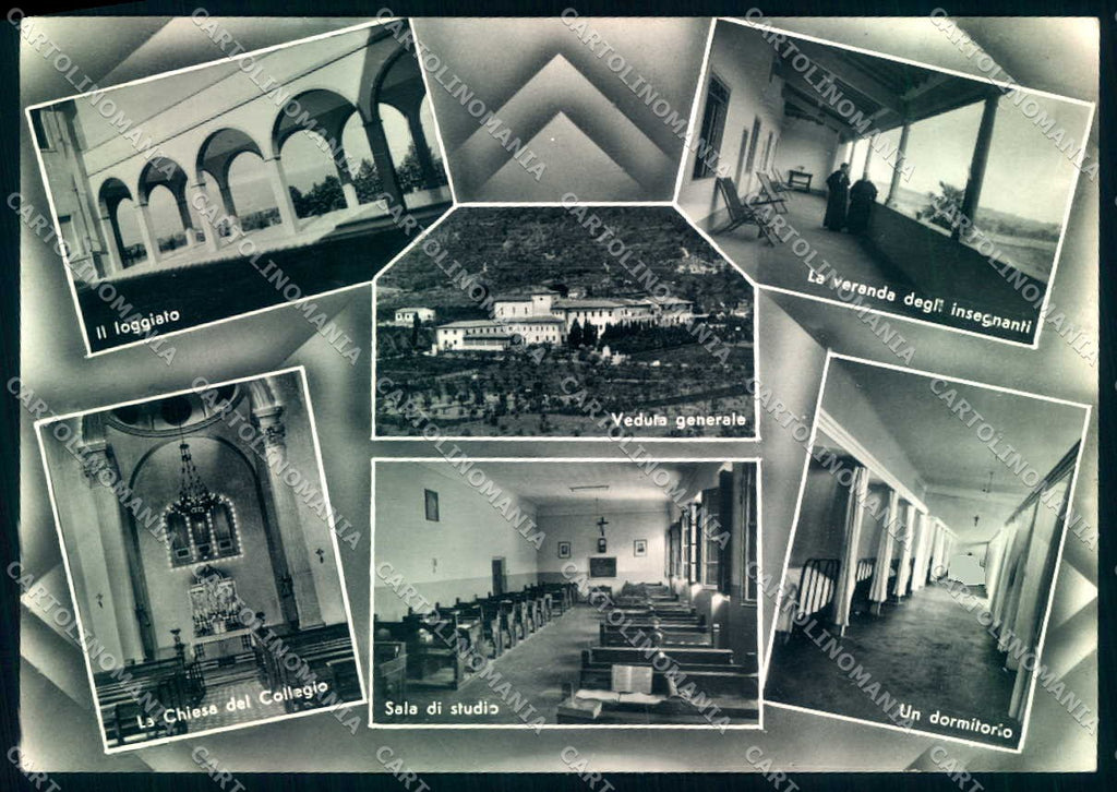 Firenze Figline Valdarno Collegio Seminario Poggerina Foto FG cartolina JK0035 – fronte