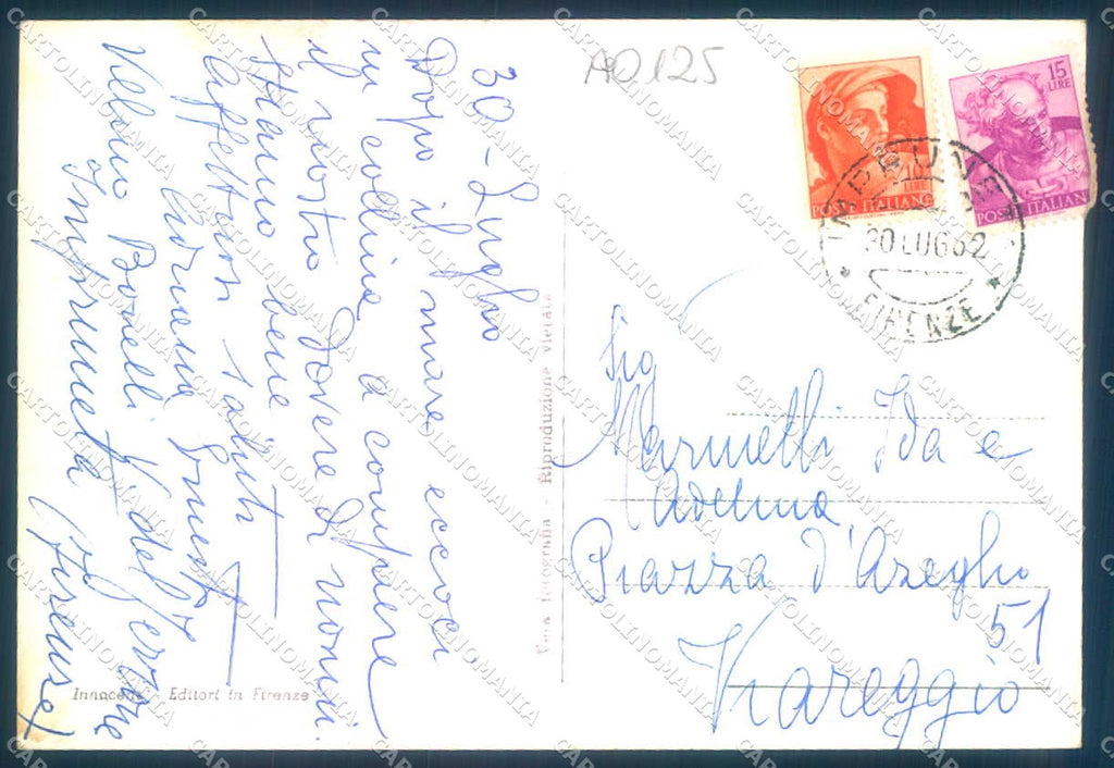 Firenze Impruneta Panorama Foto FG cartolina JK0036 – retro