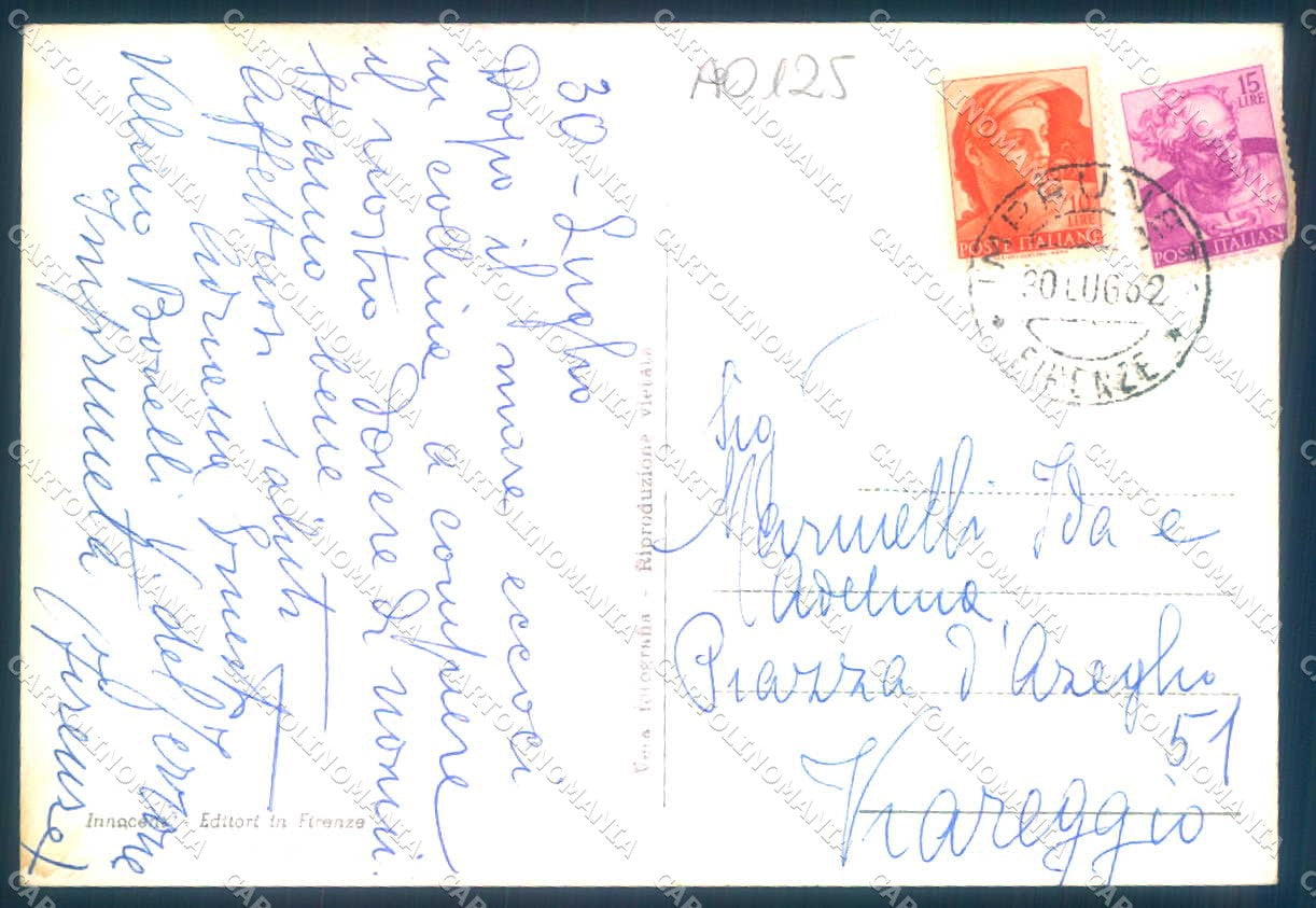 Firenze Impruneta Panorama Foto FG cartolina JK0036 – retro