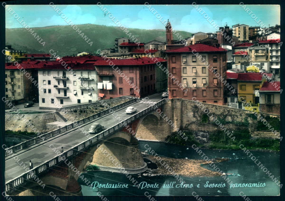 Firenze Pontassieve Ponte Arno FG cartolina JK0051 – fronte