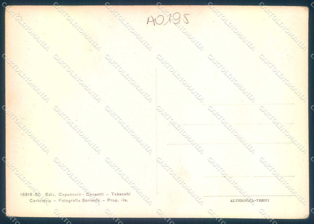 Arezzo Foiano della Chiana Alterocca 15318-50 PIEGHINA FG cartolina JK0058 – retro