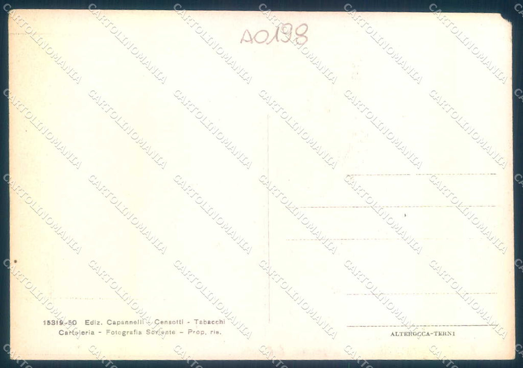 Arezzo Foiano della Chiana Alterocca 15319-50 ANGOLO ROTTO FG cartolina JK0061 – retro