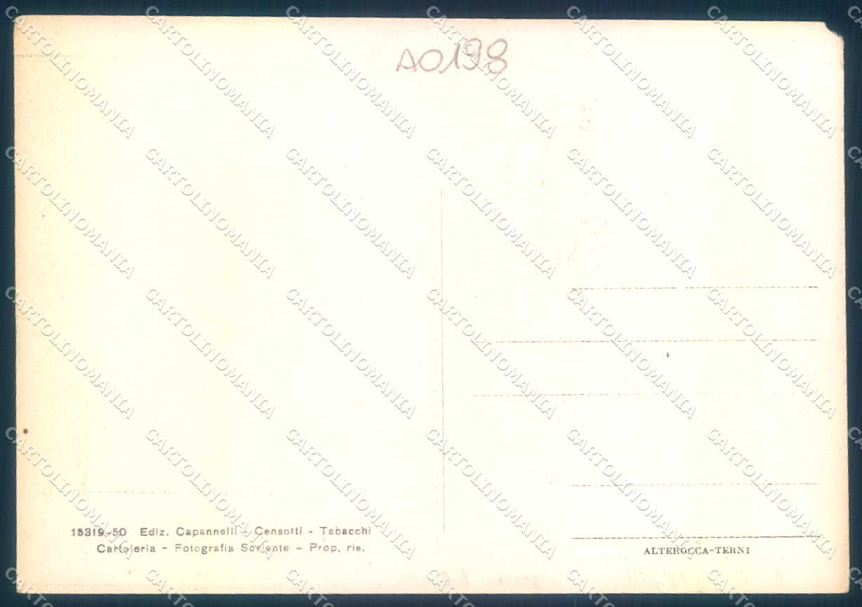 Arezzo Foiano della Chiana Alterocca 15319-50 ANGOLO ROTTO FG cartolina JK0061 – retro