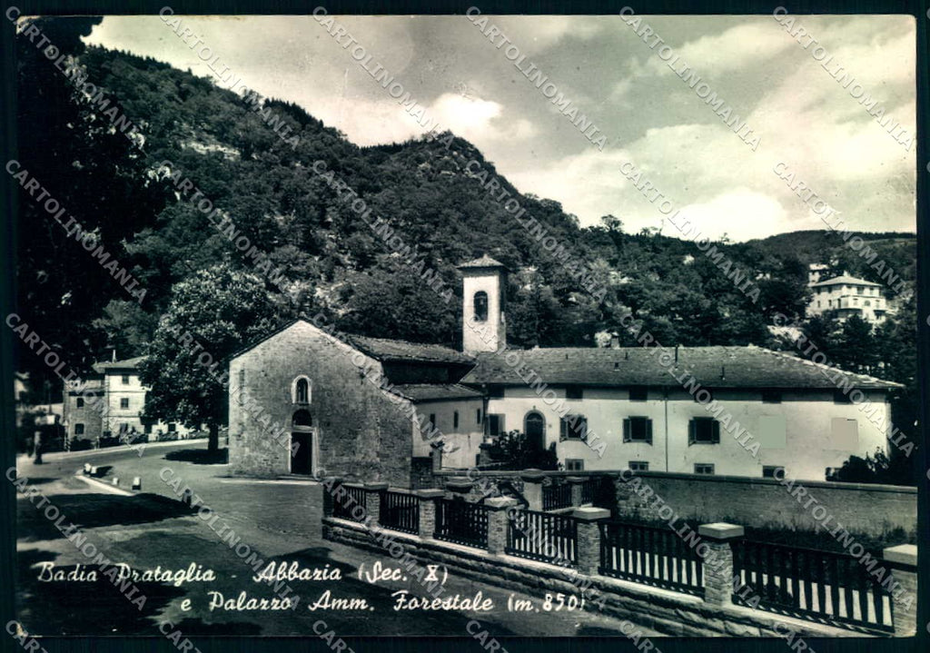 Arezzo Badia Prataglia Abbazia Secolo X Foto FG cartolina JK0073 – fronte