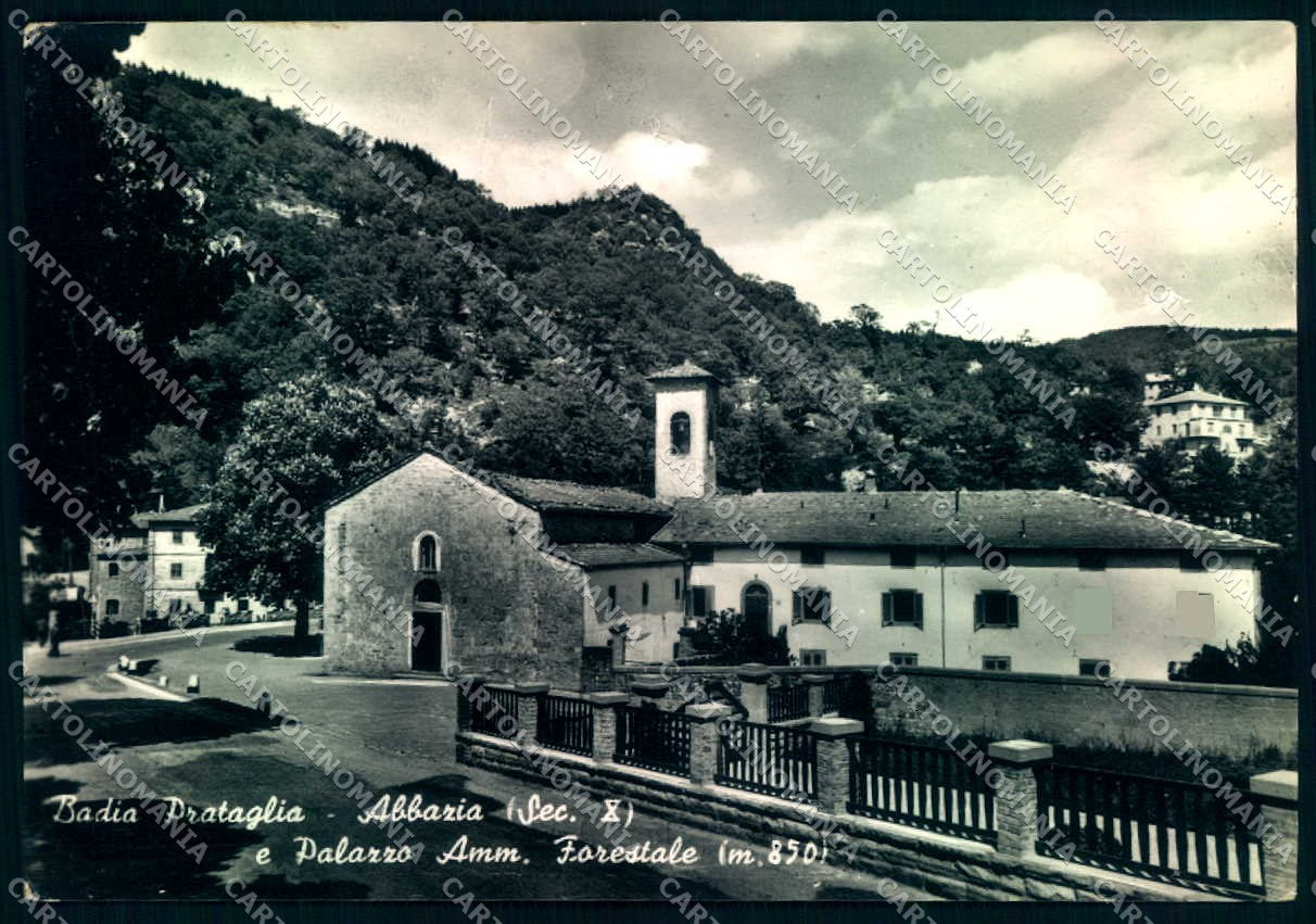 Arezzo Badia Prataglia Abbazia Secolo X Foto FG cartolina JK0073 – fronte