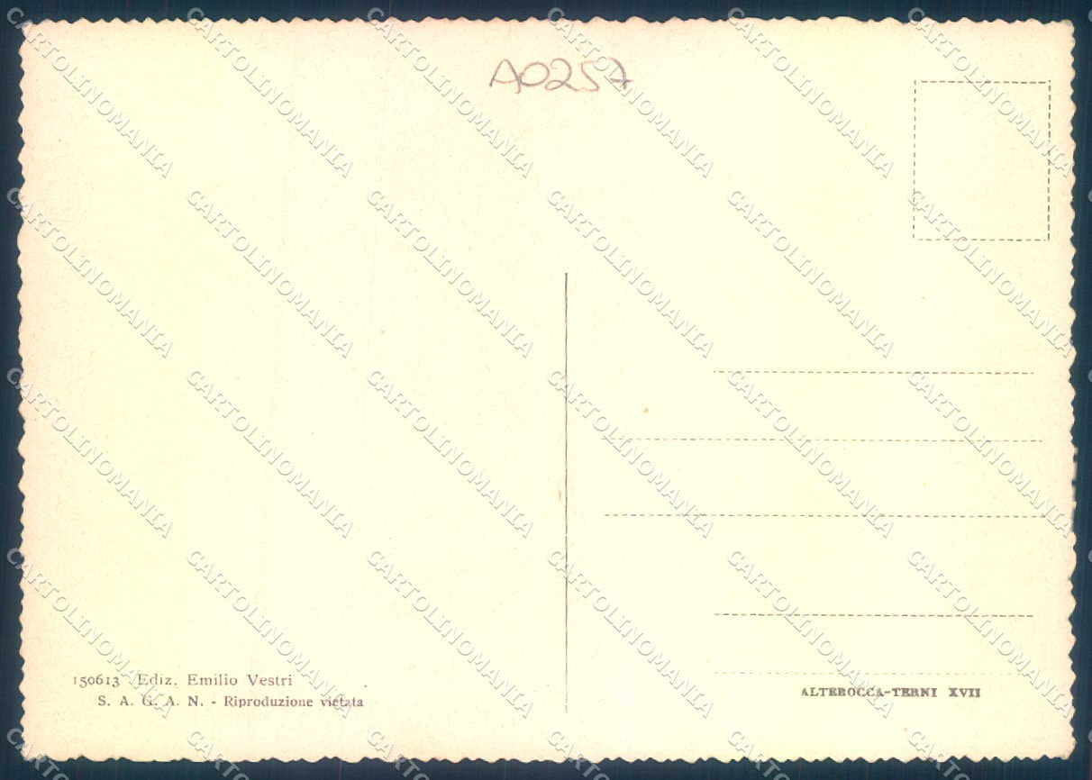 Arezzo Pian di Sco' Chiesa Alterocca 150613 PIEGATA FG cartolina JK0082 – retro