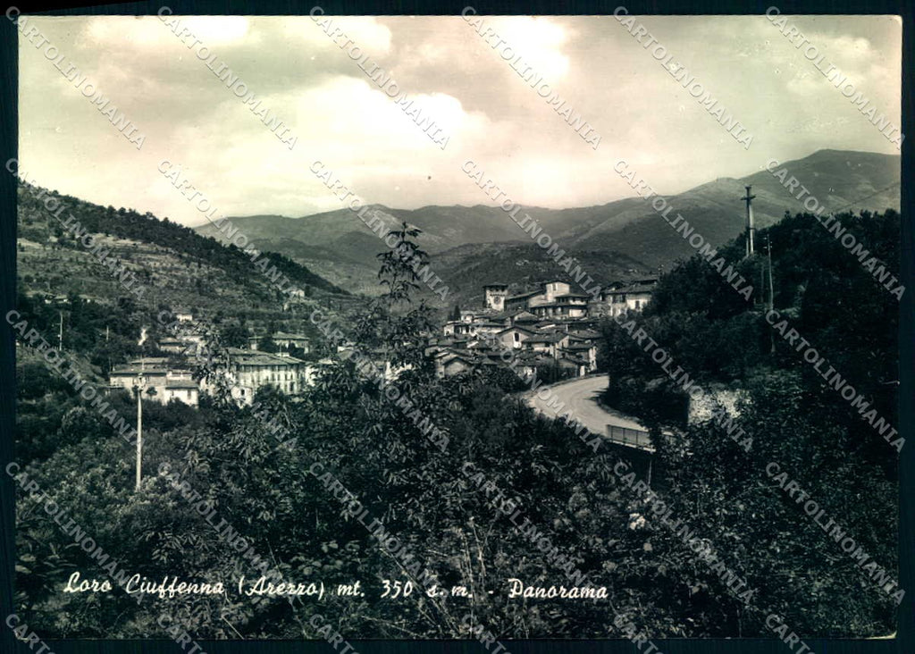 Arezzo Loro Ciuffenna Foto FG cartolina JK0089 – fronte