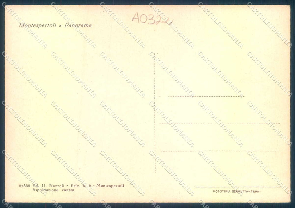 Firenze Montespertoli FG cartolina JK0099 – retro