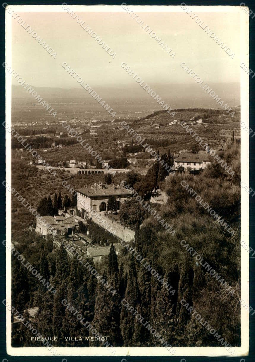Firenze Fiesole Villa Medici Foto FG cartolina JK0105 – fronte