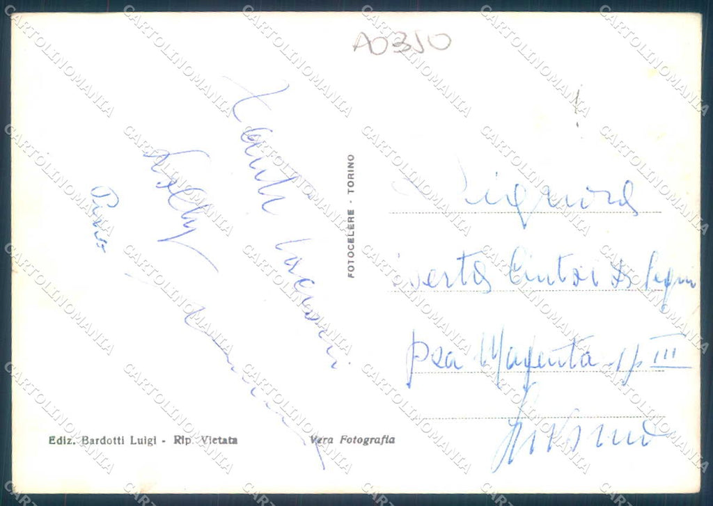 Firenze Certaldo Casa del Boccaccio Foto FG cartolina JK0106 – retro
