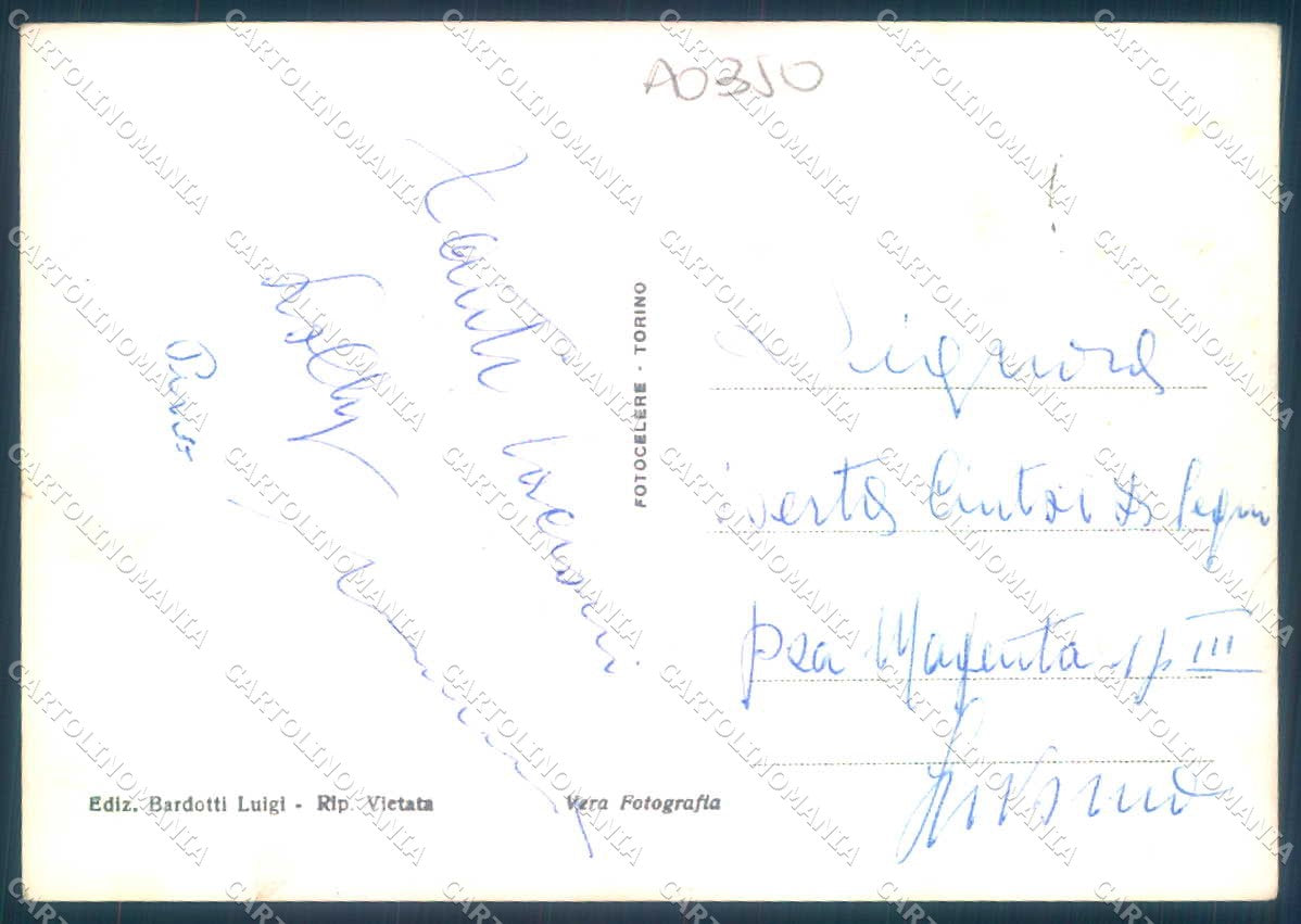 Firenze Certaldo Casa del Boccaccio Foto FG cartolina JK0106 – retro