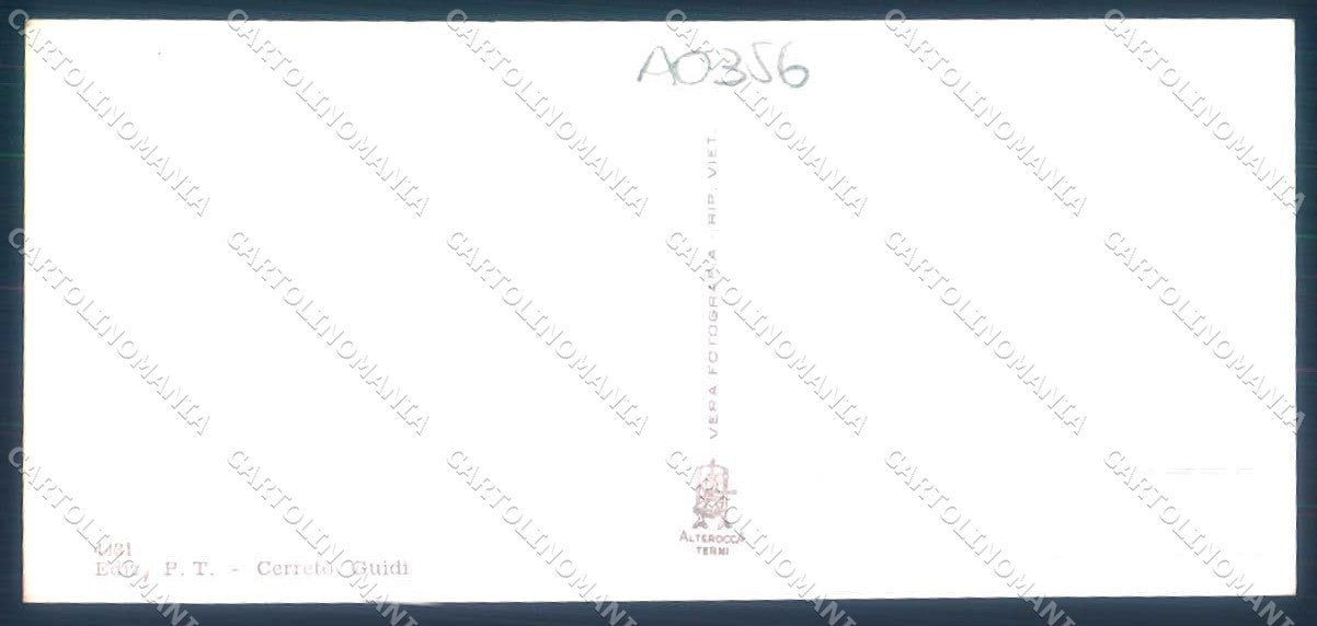 Firenze Cerreto Guidi Alterocca 4431 Foto FG mini cartolina JK0107 – retro