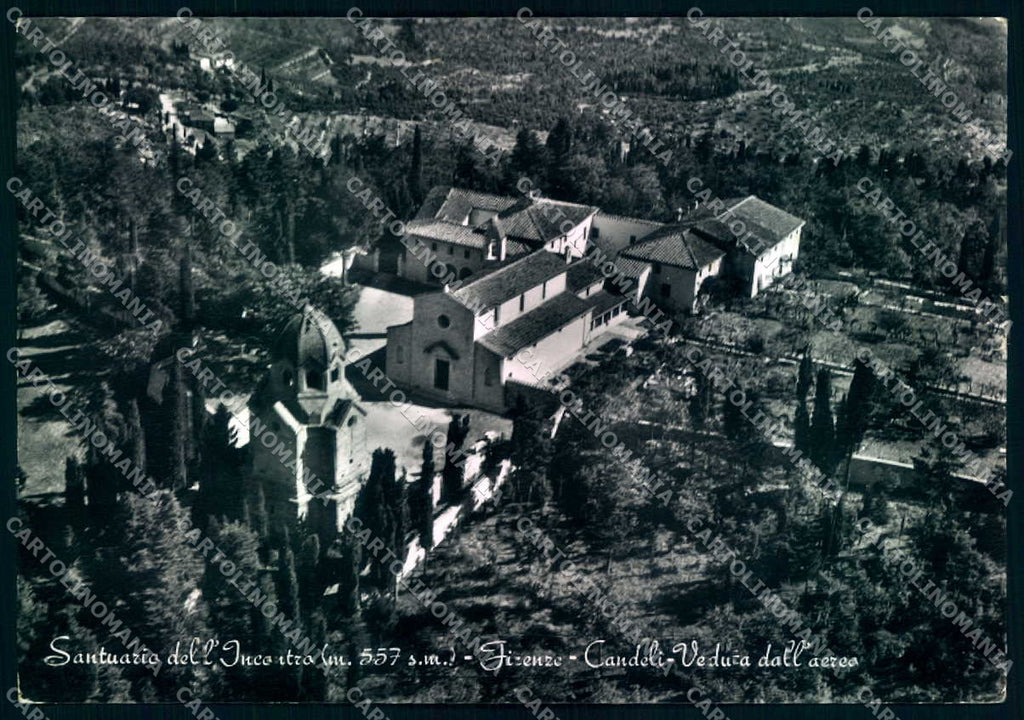 Firenze Candeli Santuario dell'Incontro Foto FG cartolina JK0108 – fronte