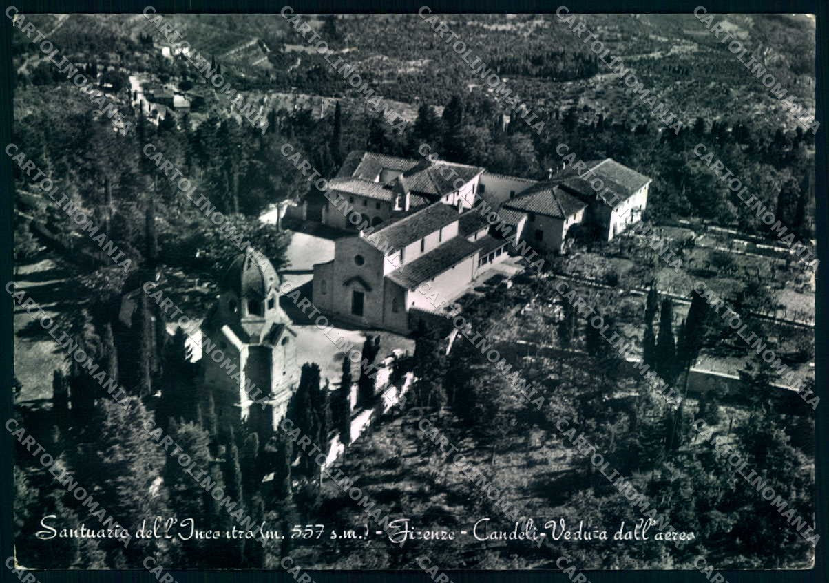 Firenze Candeli Santuario dell'Incontro Foto FG cartolina JK0108 – fronte