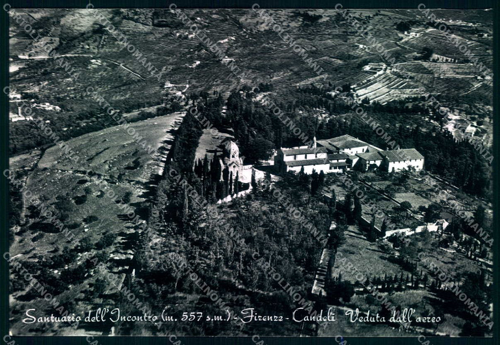 Firenze Candeli Santuario dell'Incontro Foto FG cartolina JK0110 – fronte