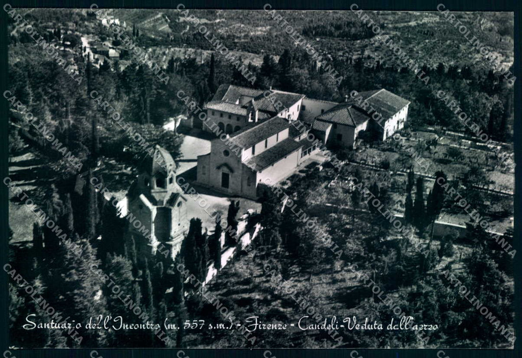 Firenze Candeli Santuario dell'Incontro Foto FG cartolina JK0111 – fronte