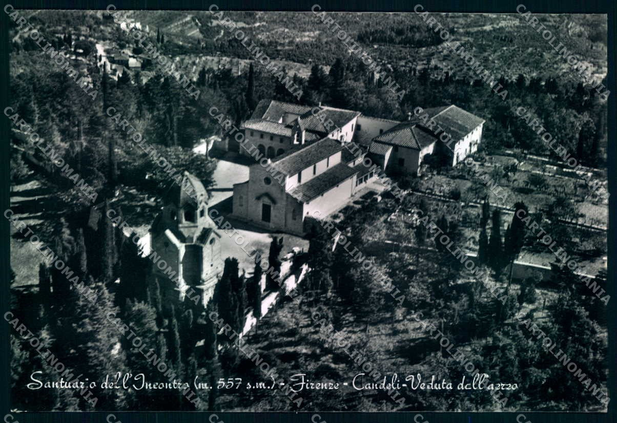 Firenze Candeli Santuario dell'Incontro Foto FG cartolina JK0111 – fronte