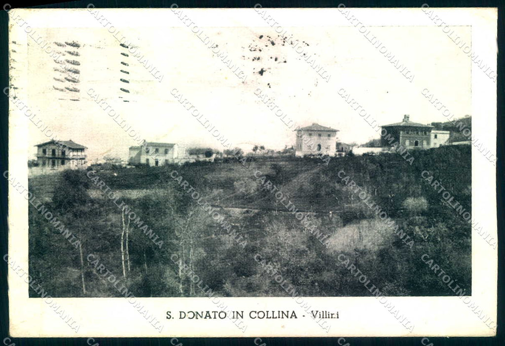 Firenze San Donato in Collina Villini PIEGHINA FG cartolina JK0112 – fronte