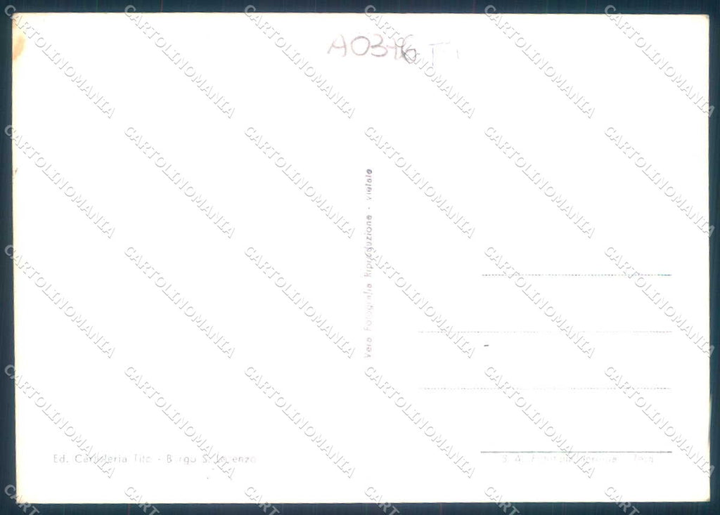 Firenze Firenzuola La Futa Foto FG cartolina JK0113 – retro