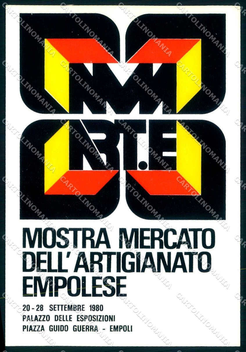 Firenze Empoli Mostra Mercato Artigianato FG cartolina JK0129 – fronte