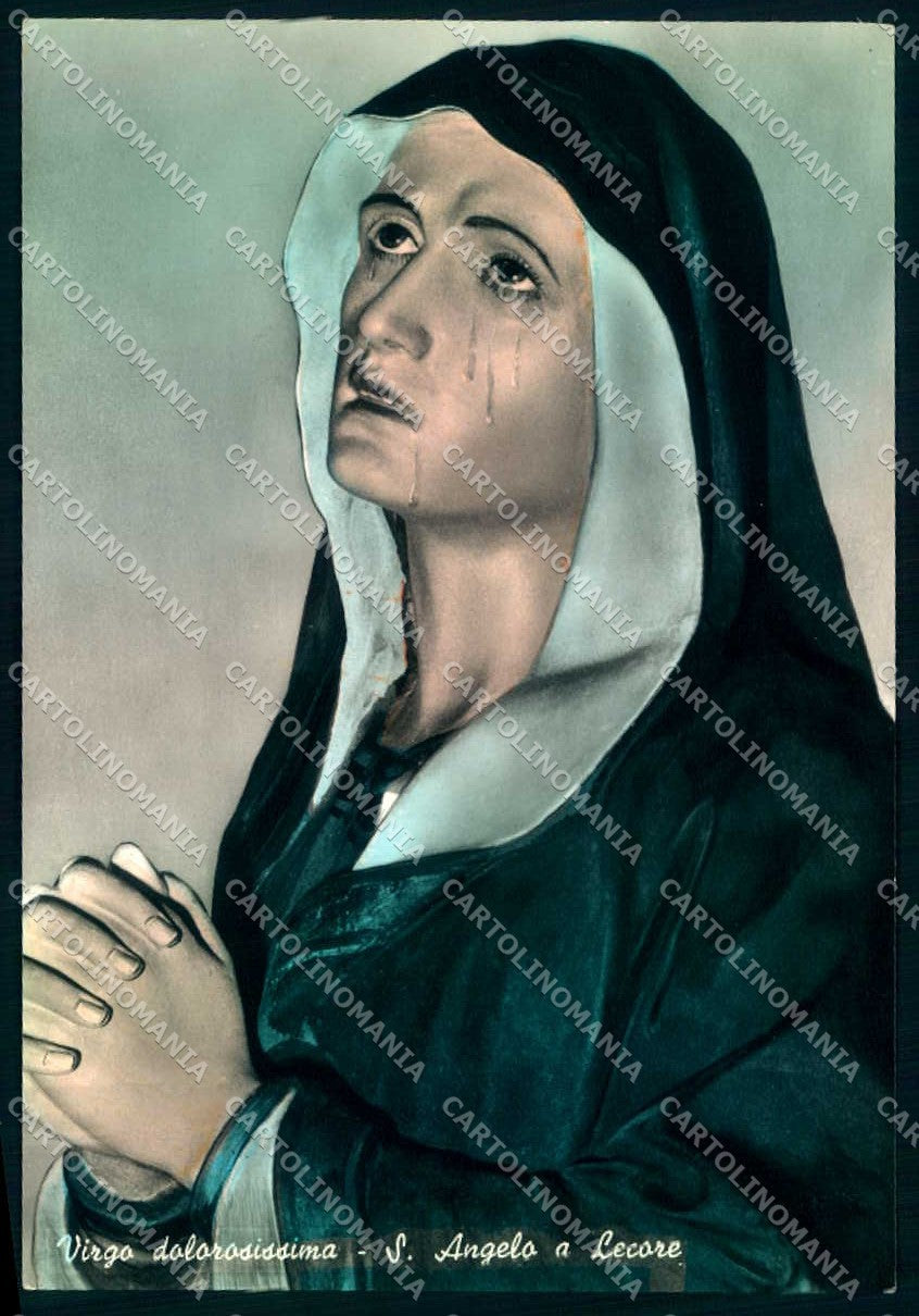 Firenze Signa S. Angelo a Lecore Virgo Dolorosissima Foto FG cartolina JK0130 – fronte
