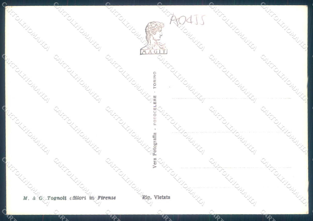 Firenze Signa S. Angelo a Lecore Virgo Dolorosissima Foto FG cartolina JK0130 – retro