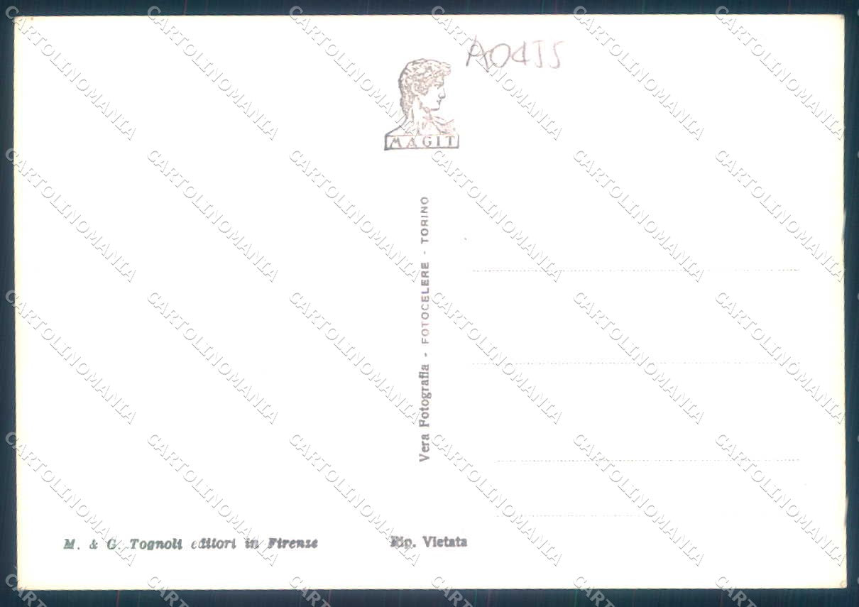 Firenze Signa S. Angelo a Lecore Virgo Dolorosissima Foto FG cartolina JK0130 – retro