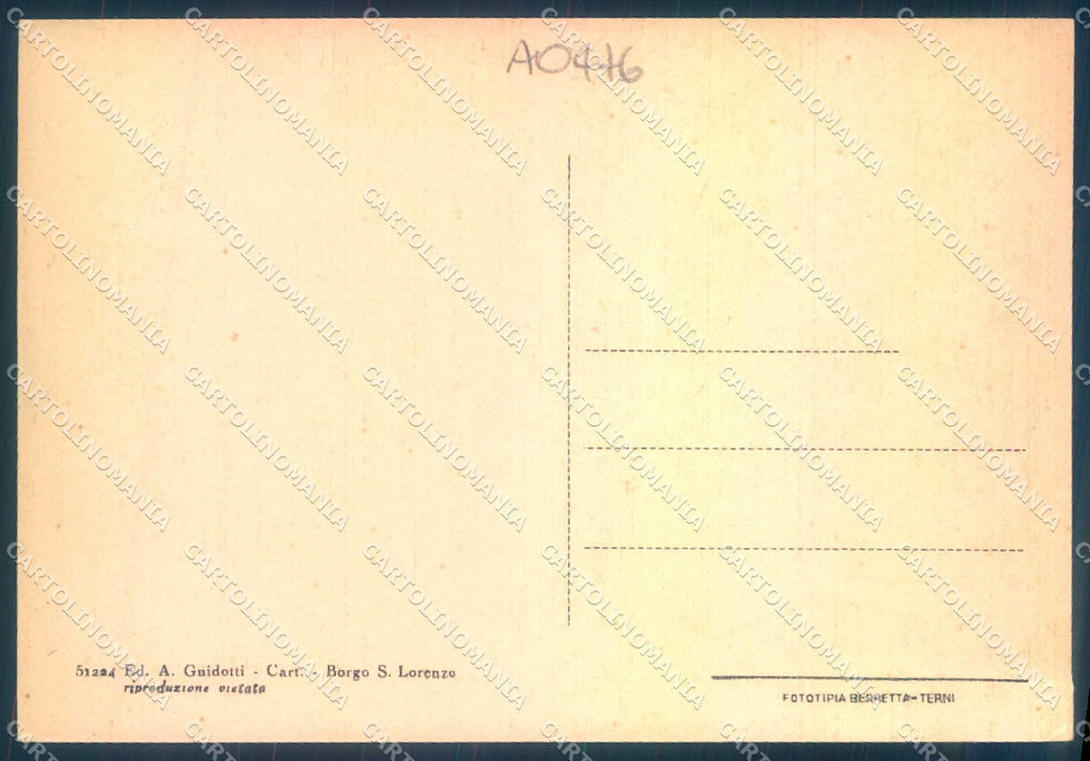 Firenze Borgo San Lorenzo Viale IV Novembre FG cartolina JK0133 – retro