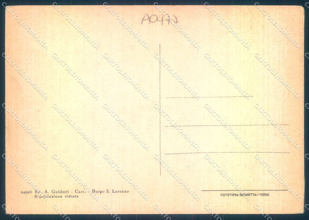 Firenze Fiesole Polcanto FG cartolina JK0134 – retro