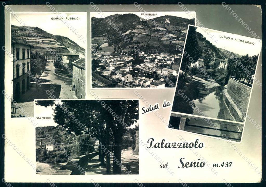 Firenze Palazzuolo sul Senio saluti da Foto FG cartolina JK0135 – fronte