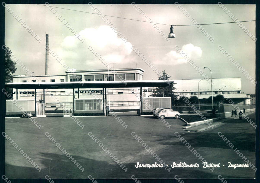 Arezzo San Sepolcro Stabilimento Buitoni Foto FG cartolina JK0141 – fronte