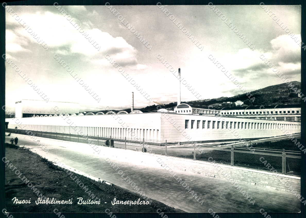 Arezzo San Sepolcro Stabilimento Buitoni Foto FG cartolina JK0142 – fronte