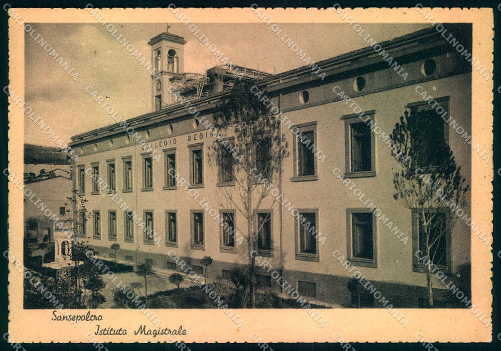 Arezzo San Sepolcro Istituto Magistrale FG cartolina JK0147 – fronte