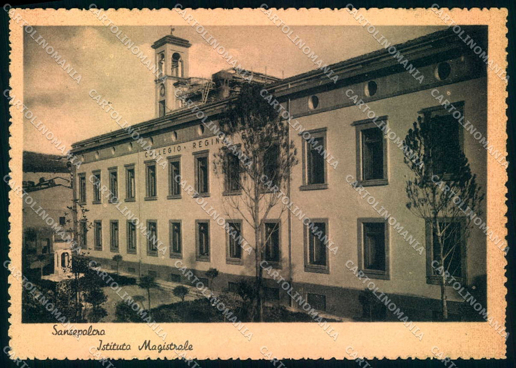 Arezzo San Sepolcro Istituto Magistrale FG cartolina JK0150 – fronte