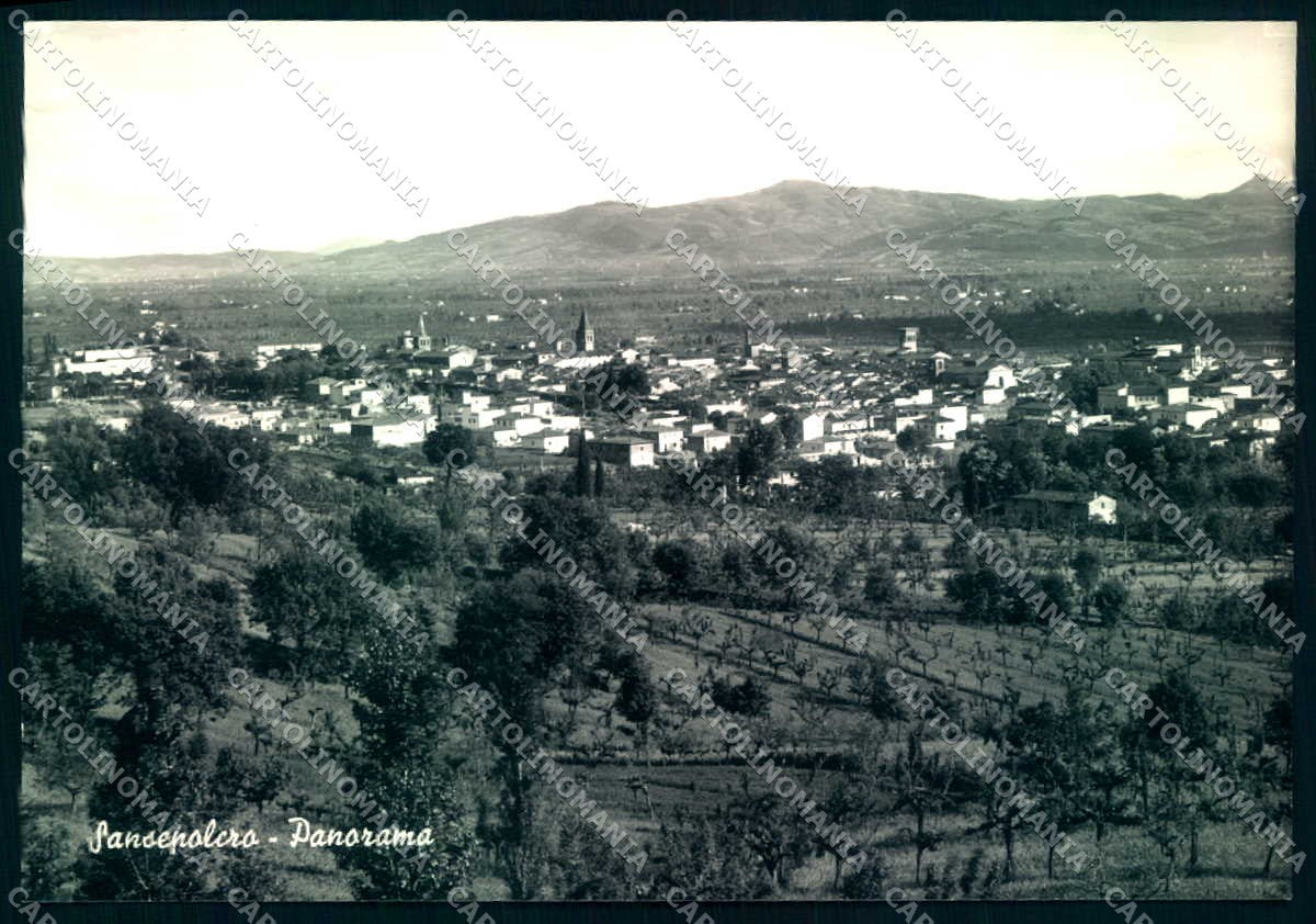 Arezzo San Sepolcro Foto FG cartolina JK0159 – fronte