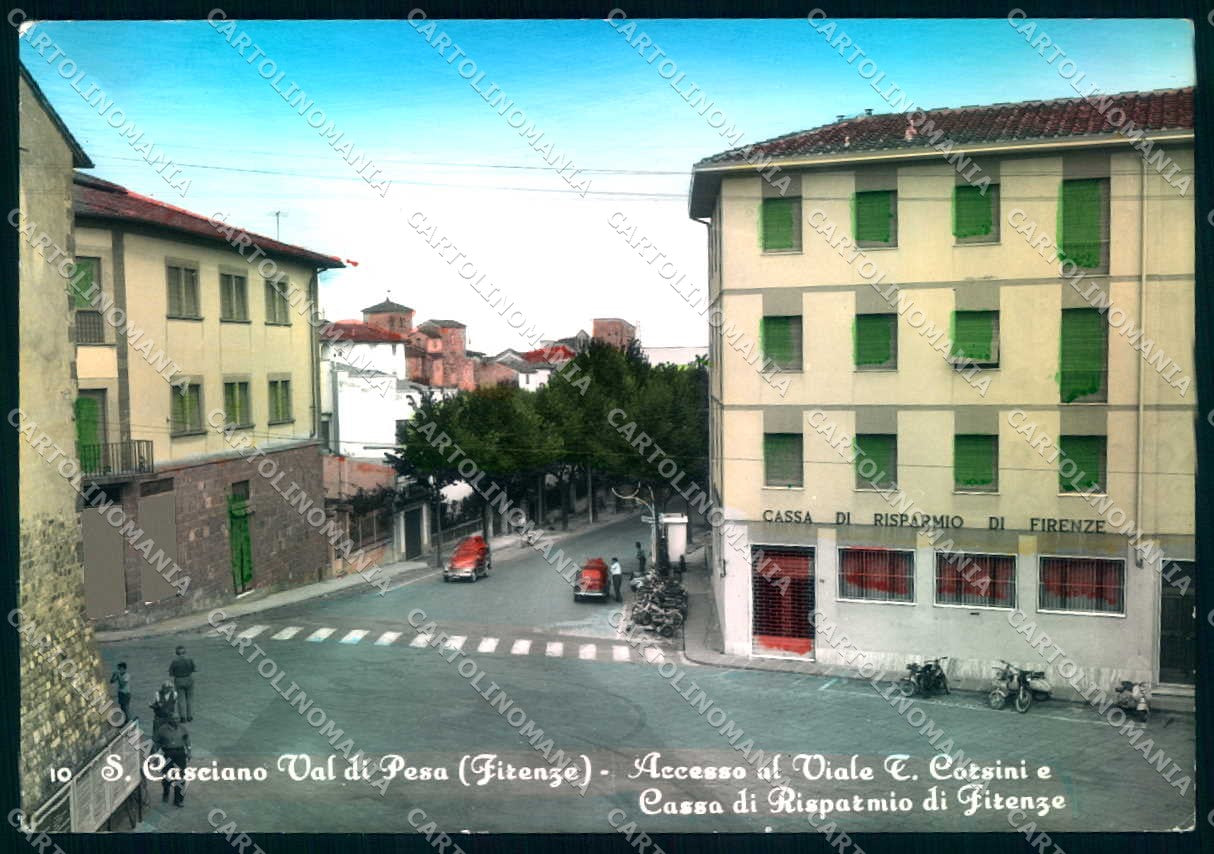 Firenze S. Casciano Val di Pesa Foto FG cartolina JK0170 – fronte