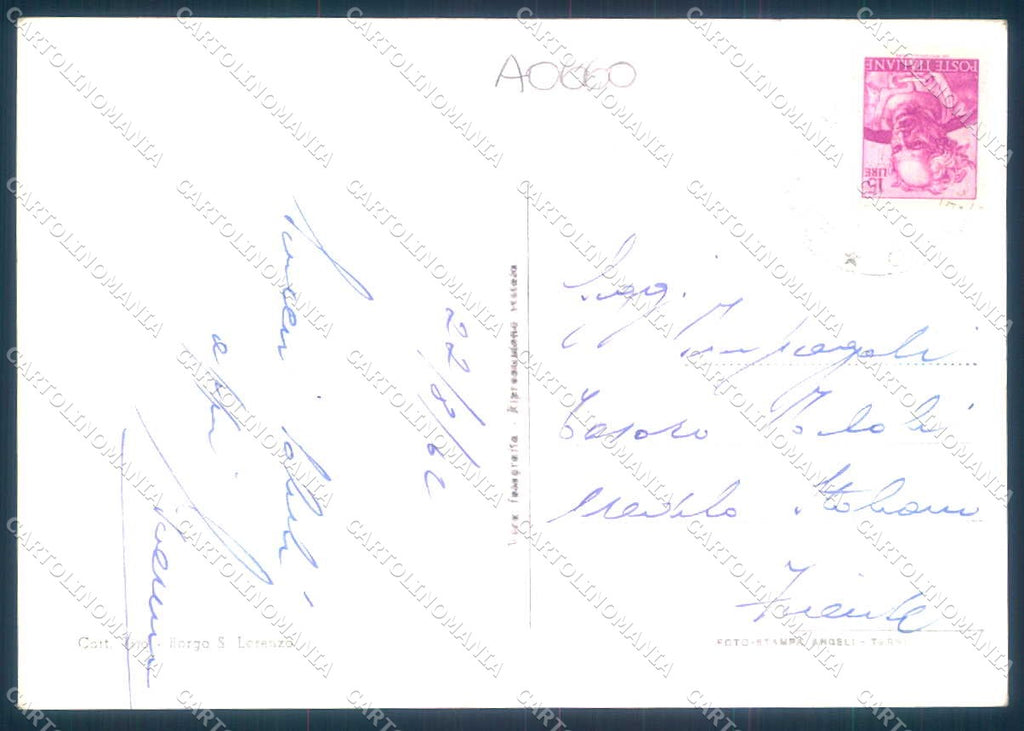 Firenze S. Godenzo Castagno di Andrea Foto FG cartolina JK0175 – retro