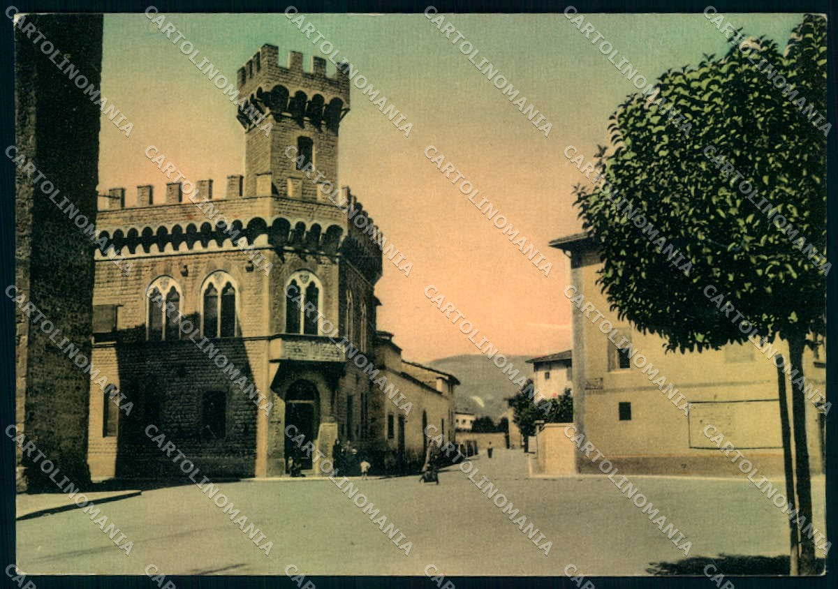Firenze Figline Valdarno Palazzo Combattenti FG cartolina JK0181 – fronte