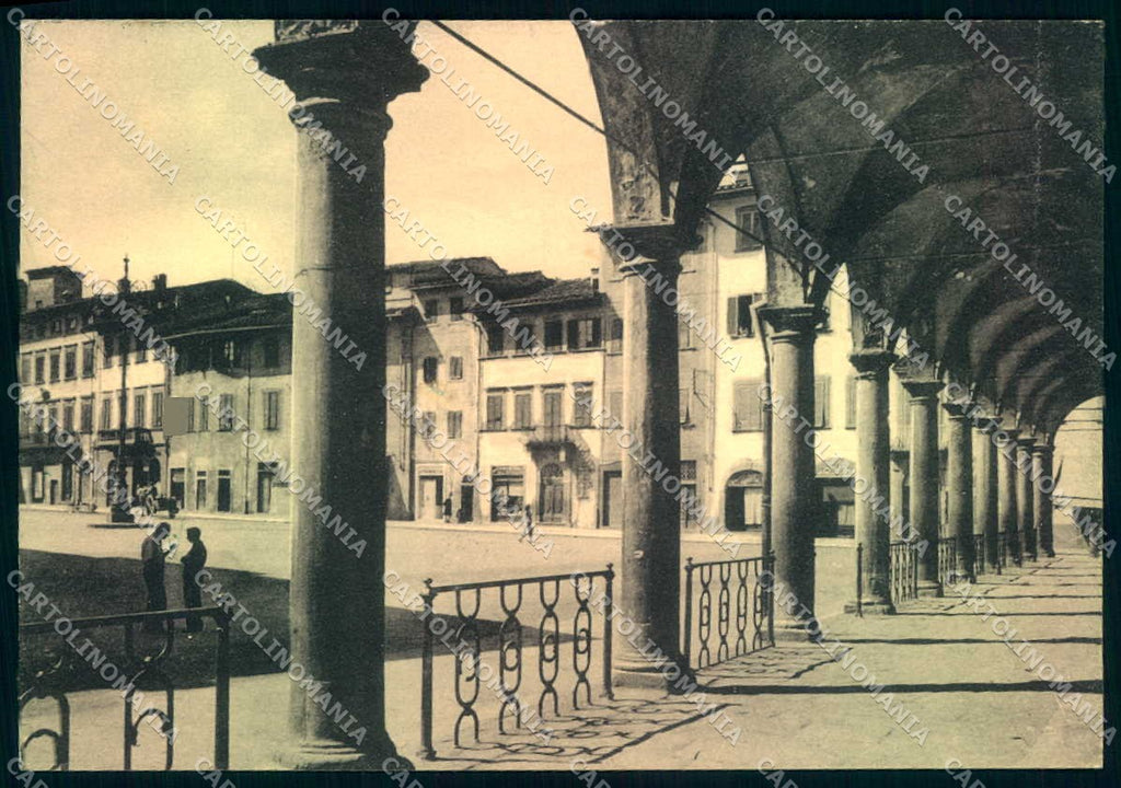Firenze Figline Valdarno Piazza Marsilio Ficino FG cartolina JK0182 – fronte