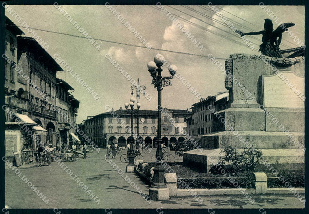 Firenze Figline Valdarno Piazza Marsilio Ficino FG cartolina JK0183 – fronte