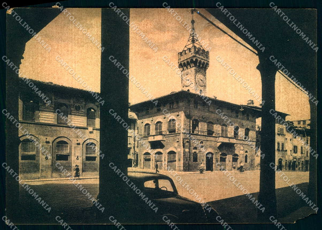 Firenze Figline Valdarno Piazza Stanislao Moretti STRAPPO FG cartolina JK0187 – fronte
