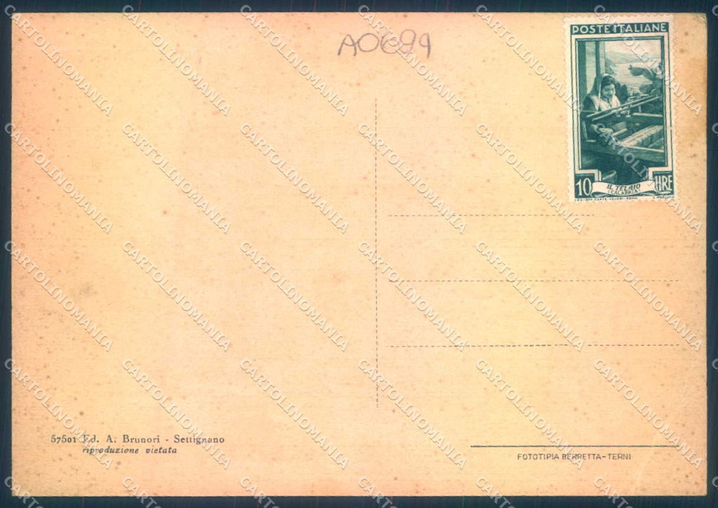 Firenze Settignano Monumento Caduti PIEGA ANGOLO FG cartolina JK0191 – retro