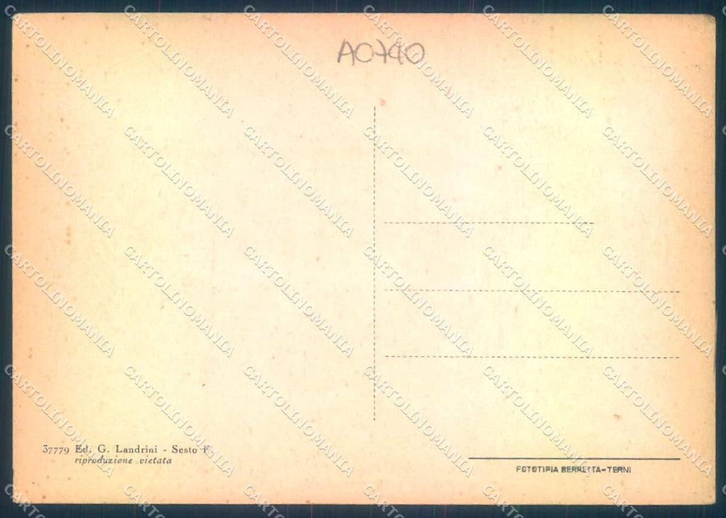 Firenze Sesto Fiorentino Palazzo Comunale FG cartolina JK0198 – retro