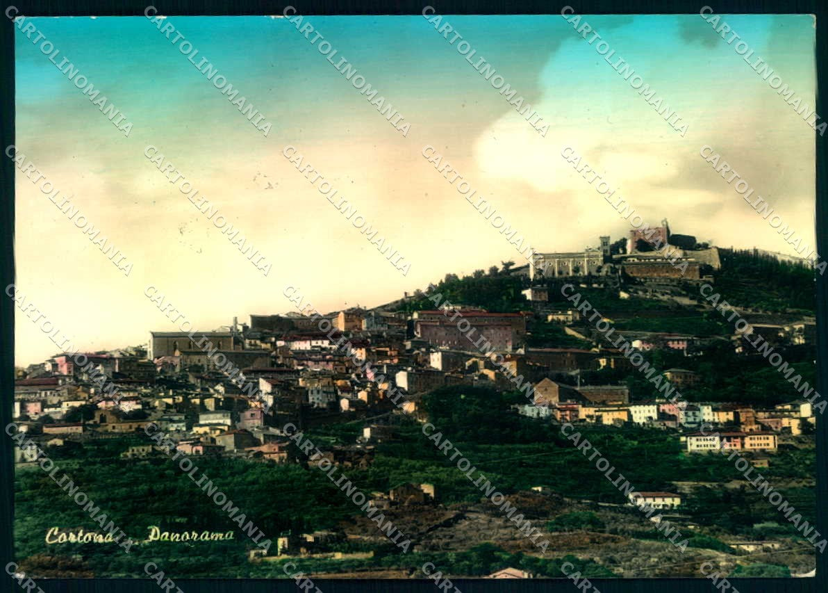 Arezzo Cortona Foto FG cartolina JK0212 – fronte