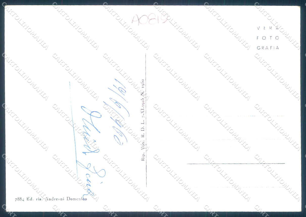 Arezzo Caprese Michelangelo Chiesa Foto FG cartolina JK0226 – retro